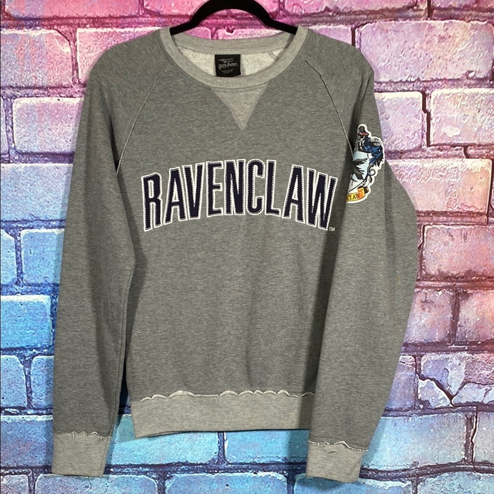 Harry Potter Ravenclaw Sweatshirt XS Universal Studios Wizarding World Gray Crew
